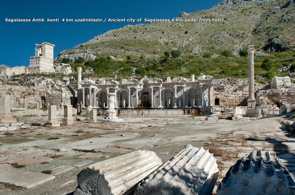 فندق سبا ونزل ساغالاسوس Ağlasun المظهر الخارجي الصورة